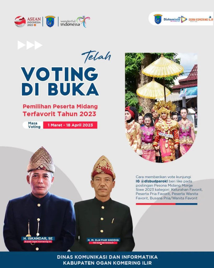 Voting dibuka! Pemilihan Peserta Midang Terfavorit Tahun 2023